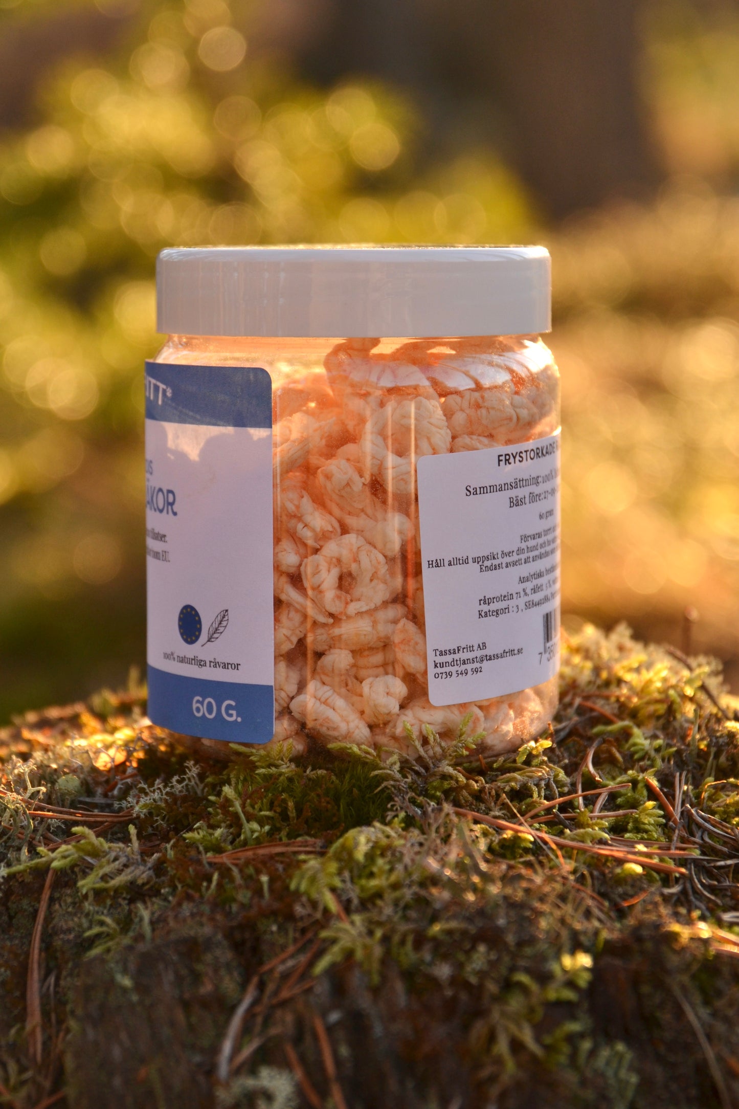 Frystorkade Ishavsräkor