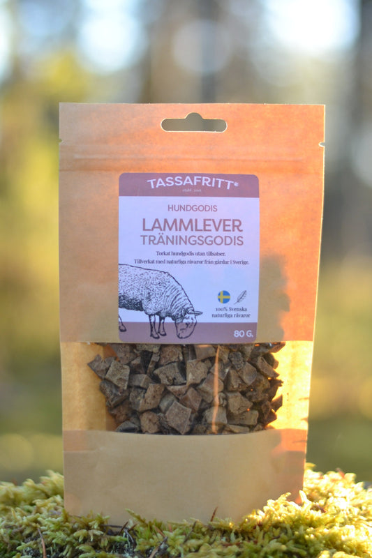 Träningsgodis Lammlever