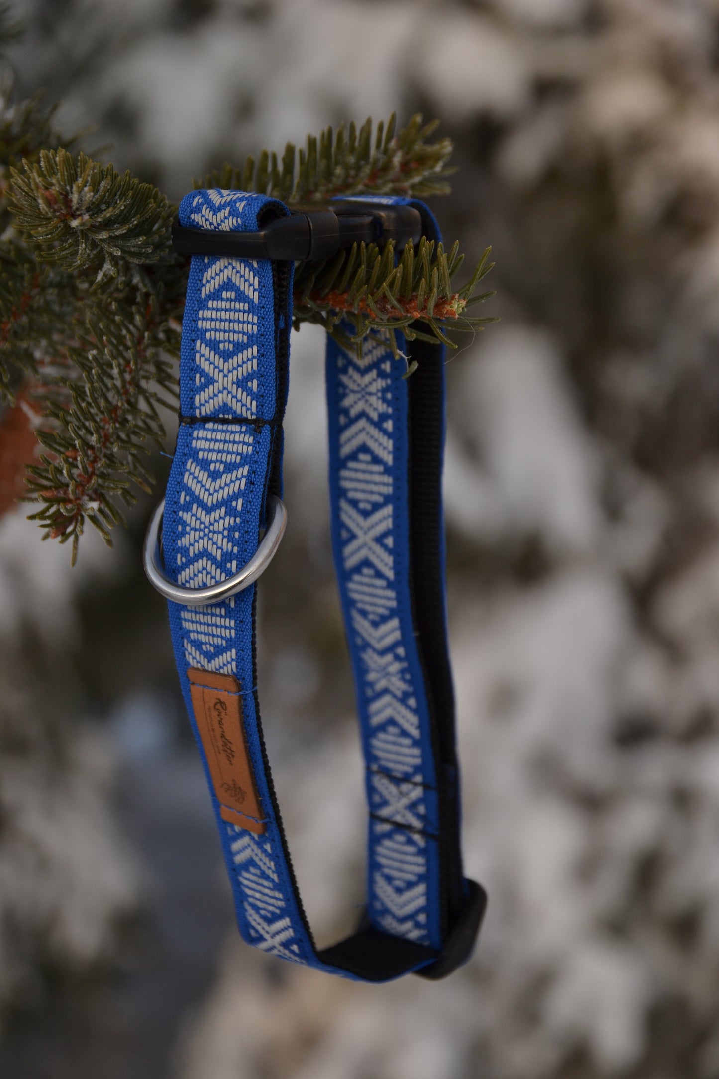 Halsband Blå Reflex