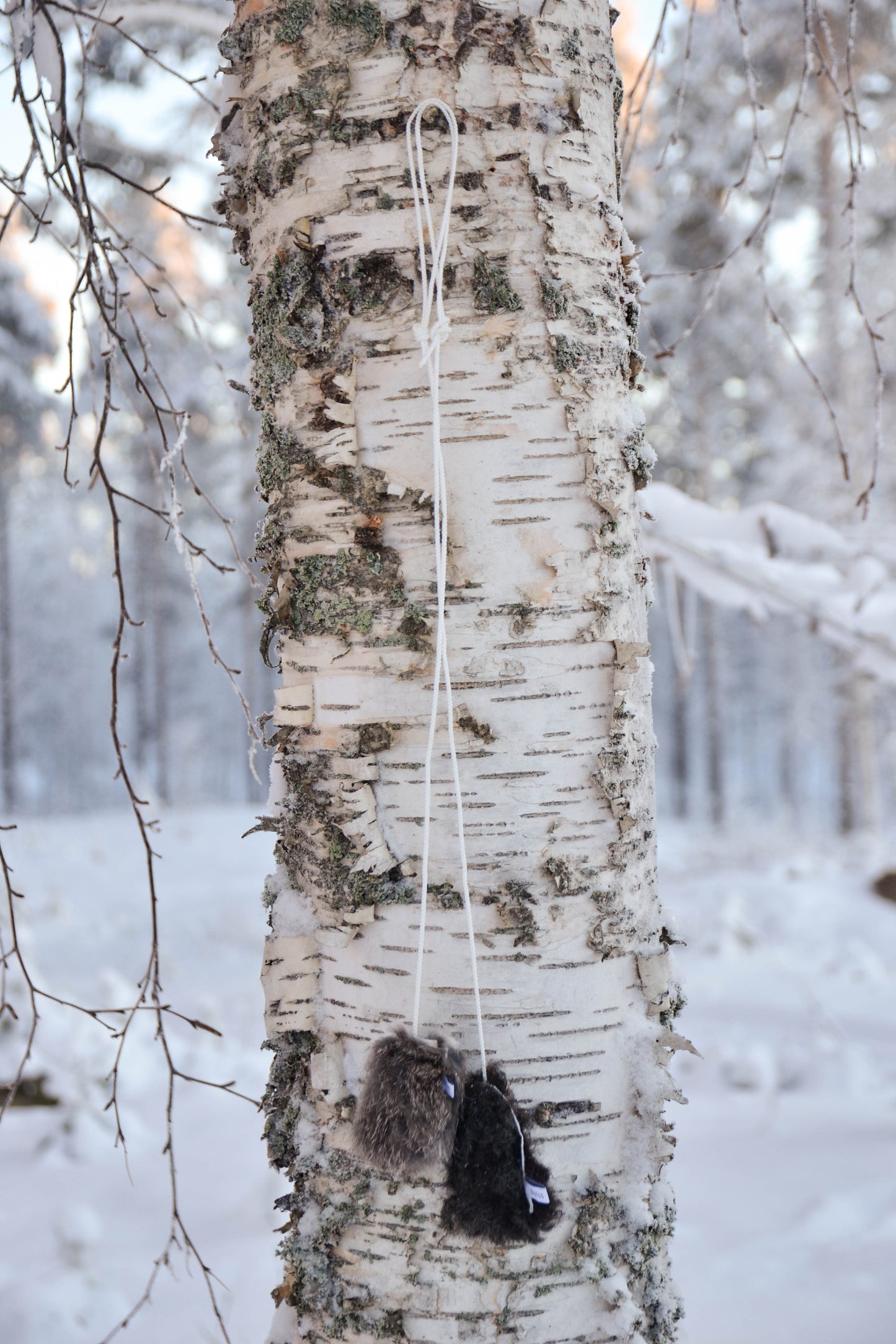Kattleksak - Äkta päls/ull