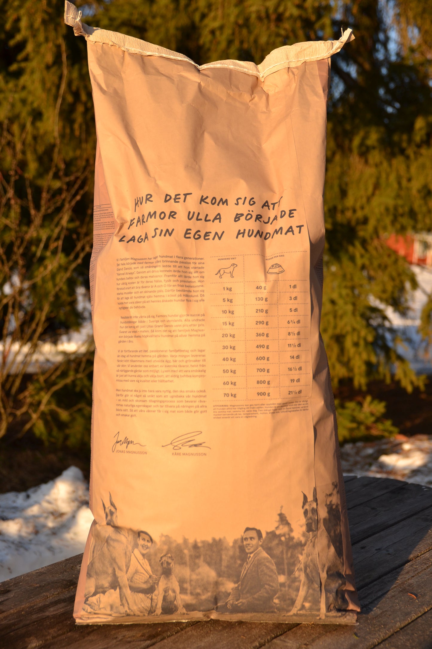 Magnussons - Spannmålsfri 14kg (Skickas ej)