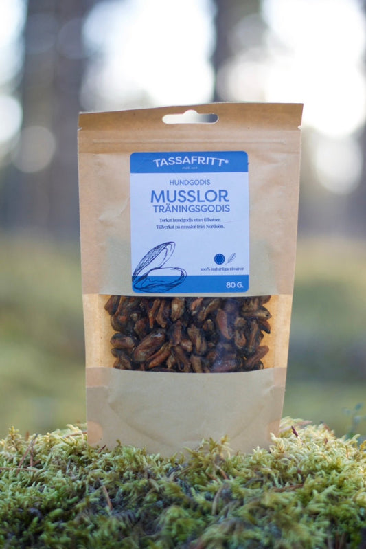 Träningsgodis Musslor