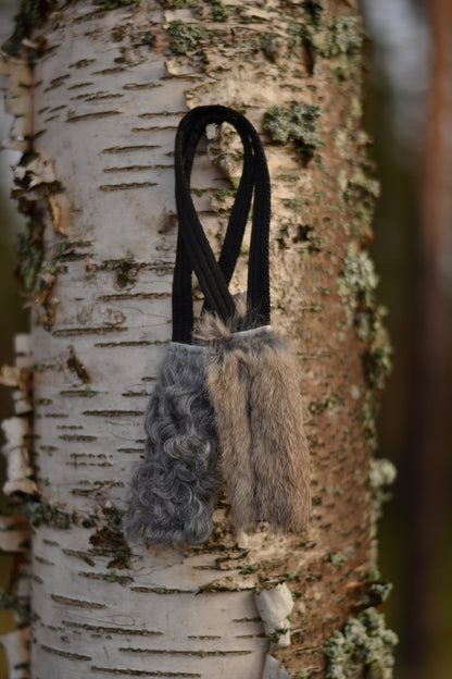 Igloo kanin eller fårull, kort handtag