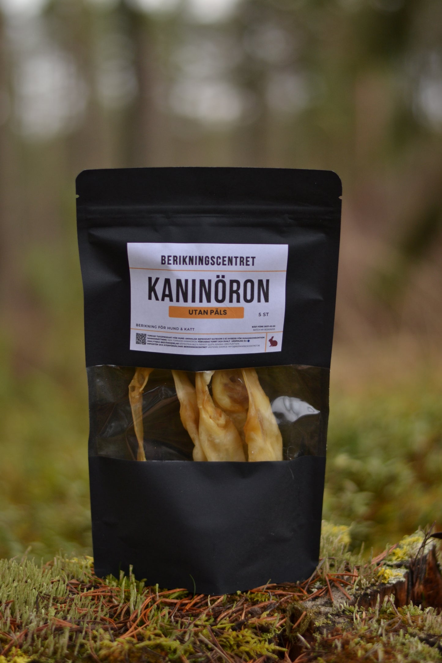 Kaninöron utan päls, 5-pack