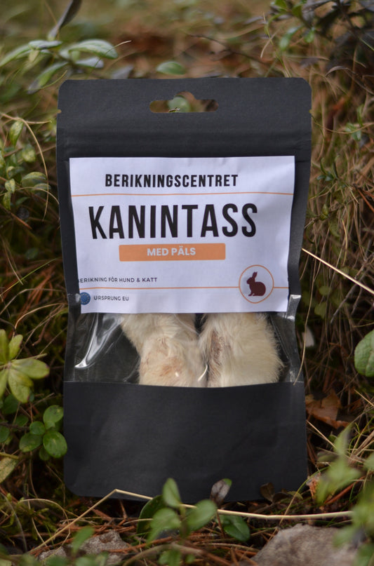 Kanintassar 2-pack med päls